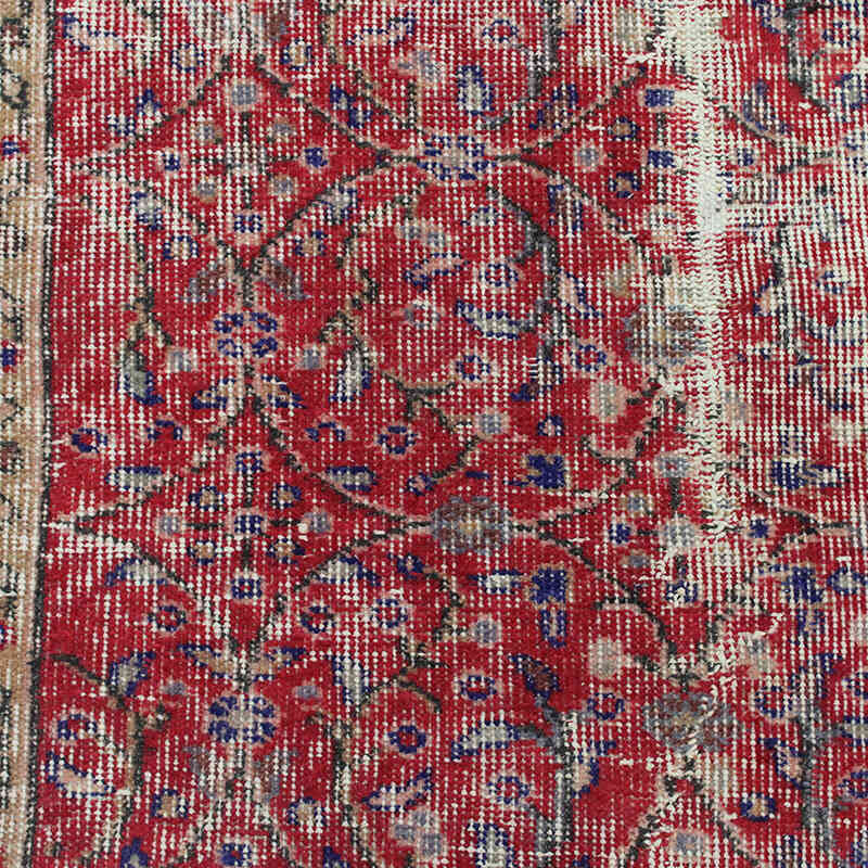 Vintage Turkish Hand-Knotted Rug - 5' 4" x 8' 4" (64" x 100") - K0076802