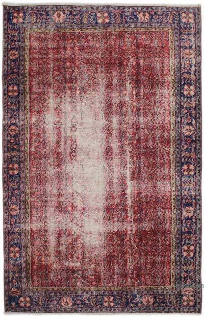 El Dokuma Vintage Halı - 163 cm x 253 cm