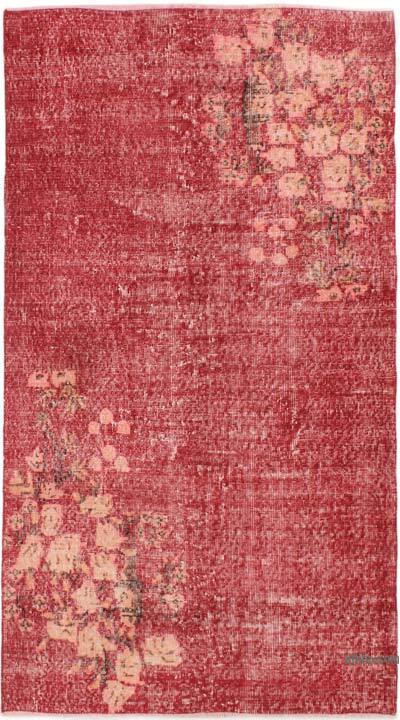 Alfombra Vintage Turca Anudada a Mano - 110 cm x 200 cm