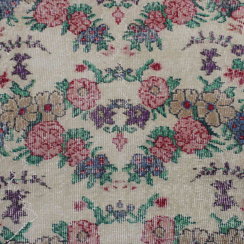 El Dokuma Vintage Halı - 145 cm x 232 cm - K0076805