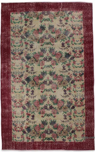 El Dokuma Vintage Halı - 145 cm x 232 cm