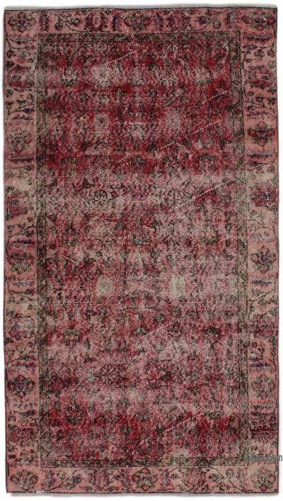 Alfombra Vintage Turca Anudada a Mano - 106 cm x 190 cm