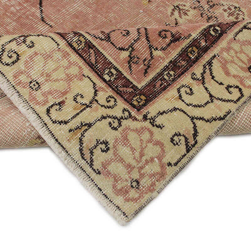 El Dokuma Vintage Halı - 110 cm x 203 cm - K0076813
