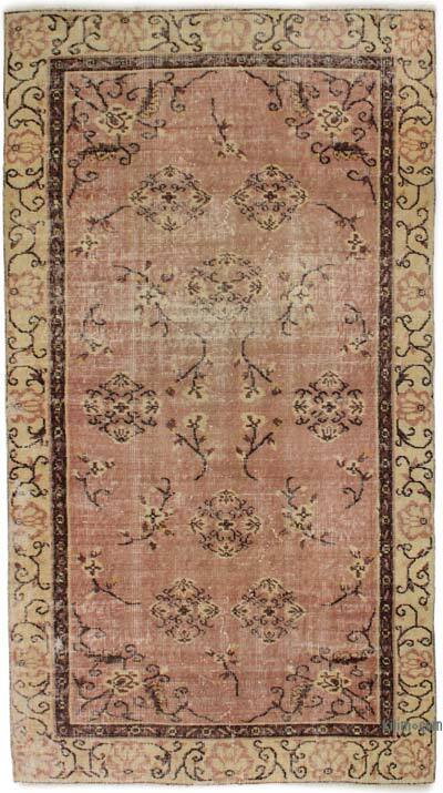 Vintage Turkish Hand-Knotted Rug - 3' 7" x 6' 8" (43" x 80")