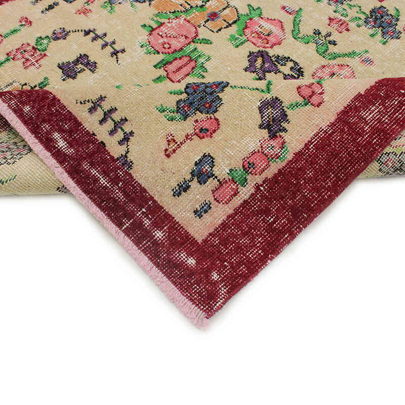 Vintage Turkish Hand-Knotted Rug - 3' 6" x 6' 3" (42" x 75") - K0076814