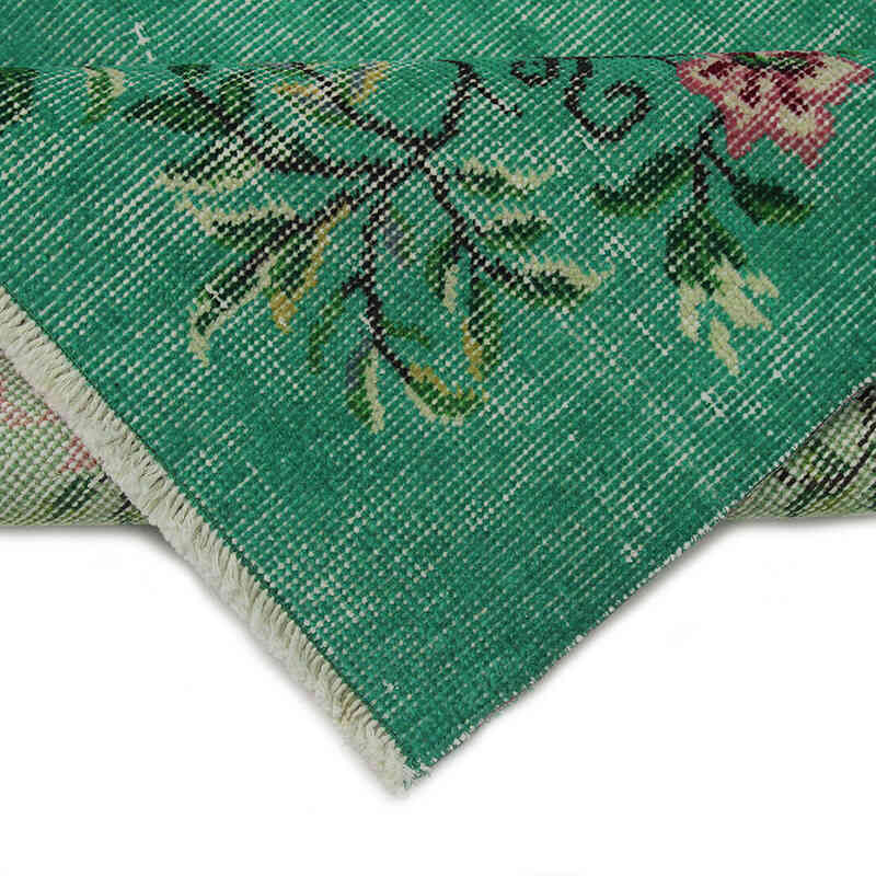 El Dokuma Vintage Halı - 113 cm x 202 cm - K0076818