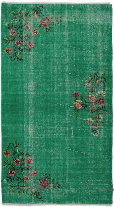 El Dokuma Vintage Halı - 113 cm x 202 cm