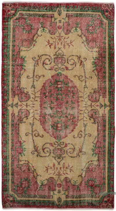 Vintage Turkish Hand-Knotted Rug - 3' 9" x 6' 9" (45" x 81")