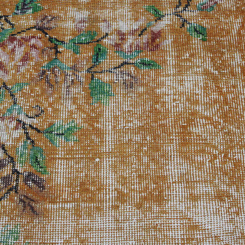 El Dokuma Vintage Halı - 118 cm x 196 cm - K0076820
