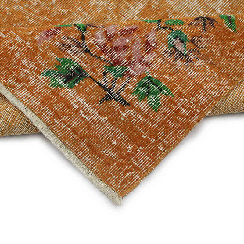 El Dokuma Vintage Halı - 118 cm x 196 cm - K0076820