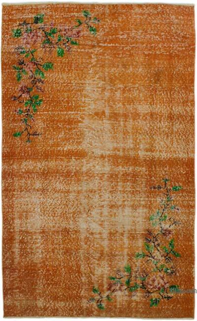 Vintage Turkish Hand-Knotted Rug - 3' 10" x 6' 5" (46" x 77")
