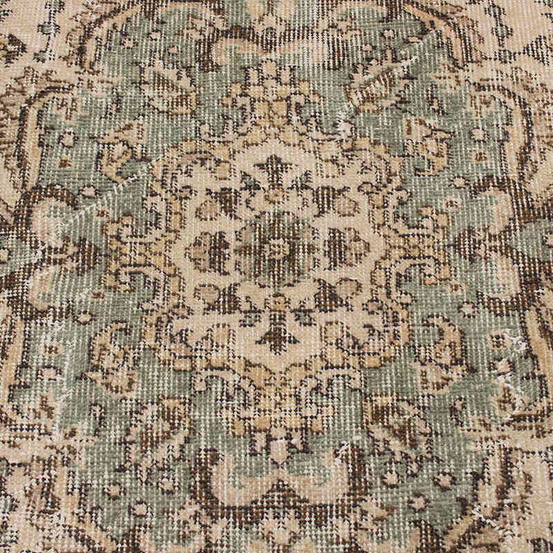 Alfombra Vintage Turca Anudada a Mano - 112 cm x 208 cm - K0076821