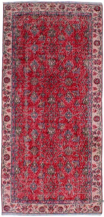 Vintage Turkish Hand-Knotted Rug - 3' 2" x 6' 8" (38" x 80")