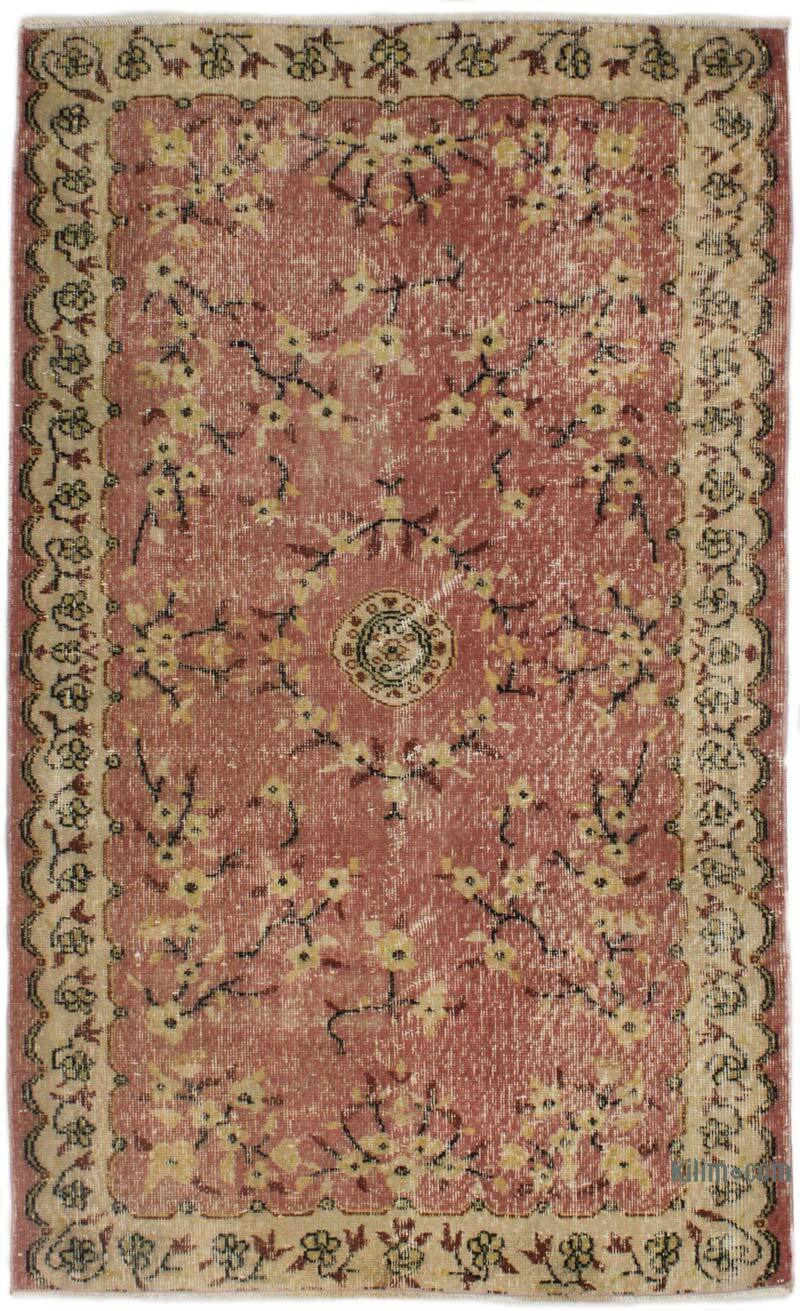 El Dokuma Vintage Halı - 118 cm x 194 cm - K0076829