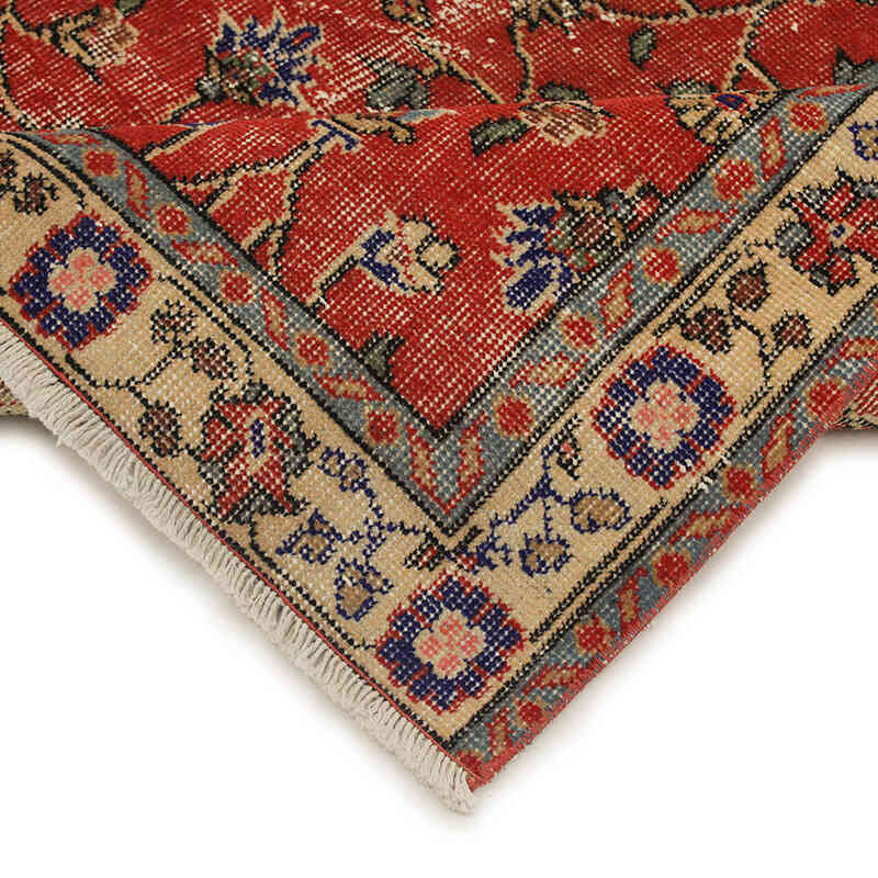 Vintage Turkish Hand-Knotted Rug - 3' 7" x 6' 2" (43" x 74") - K0076834