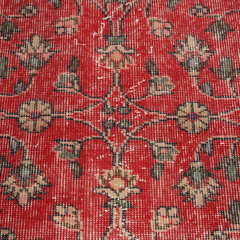 El Dokuma Vintage Halı - 88 cm x 202 cm - K0076836