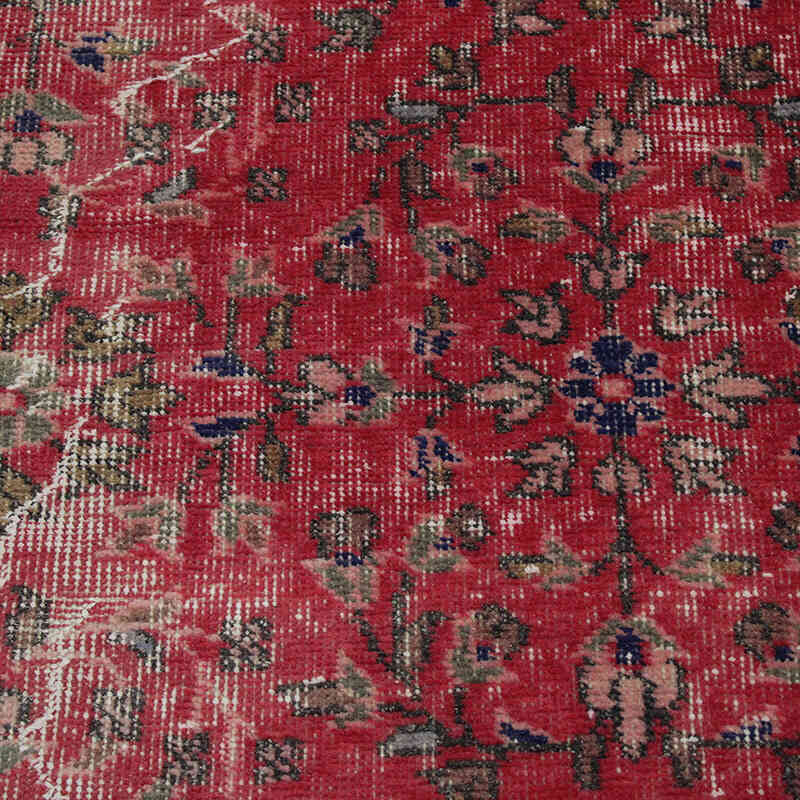 Alfombra Vintage Turca Anudada a Mano - 115 cm x 230 cm - K0076837