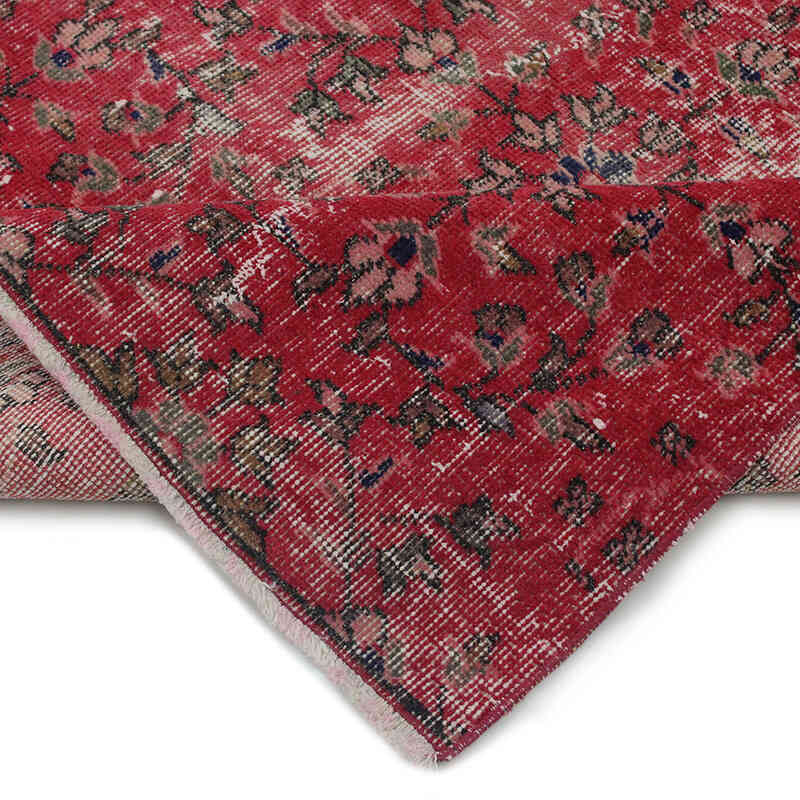 Alfombra Vintage Turca Anudada a Mano - 115 cm x 230 cm - K0076837