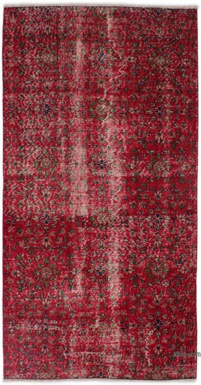 Vintage Turkish Hand-Knotted Rug - 3' 9" x 7' 7" (45" x 91")