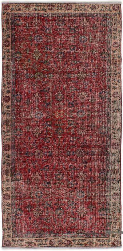 El Dokuma Vintage Halı - 88 cm x 190 cm
