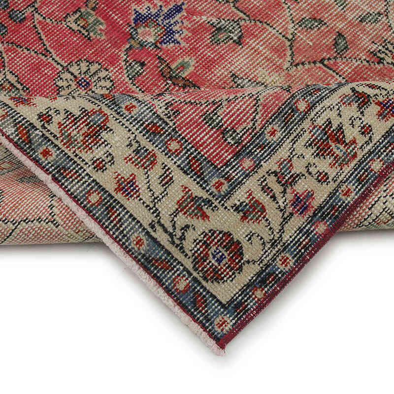 El Dokuma Vintage Halı - 96 cm x 197 cm - K0076839