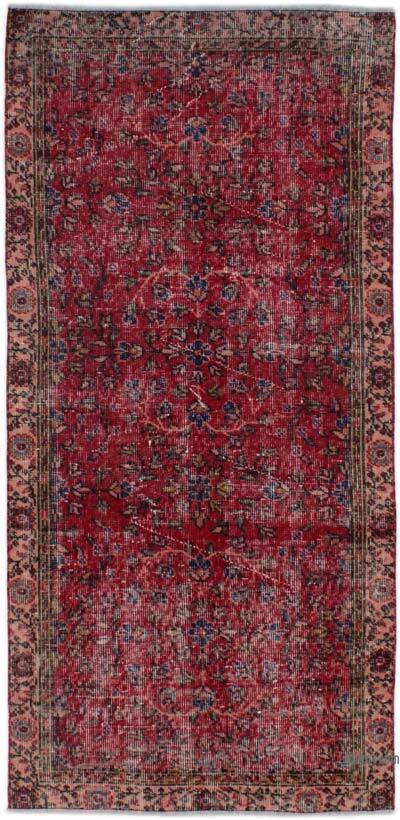 El Dokuma Vintage Halı - 88 cm x 181 cm