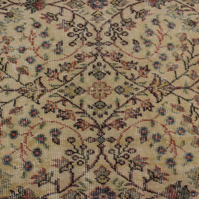 El Dokuma Vintage Halı - 113 cm x 204 cm - K0076842
