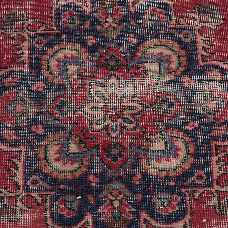 El Dokuma Vintage Halı - 84 cm x 176 cm - K0076843