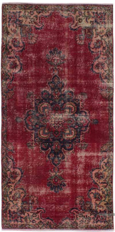 El Dokuma Vintage Halı - 84 cm x 176 cm