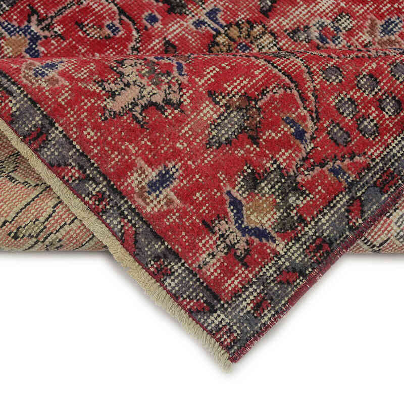 Alfombra Vintage Turca Anudada a Mano - 82 cm x 173 cm - K0076844