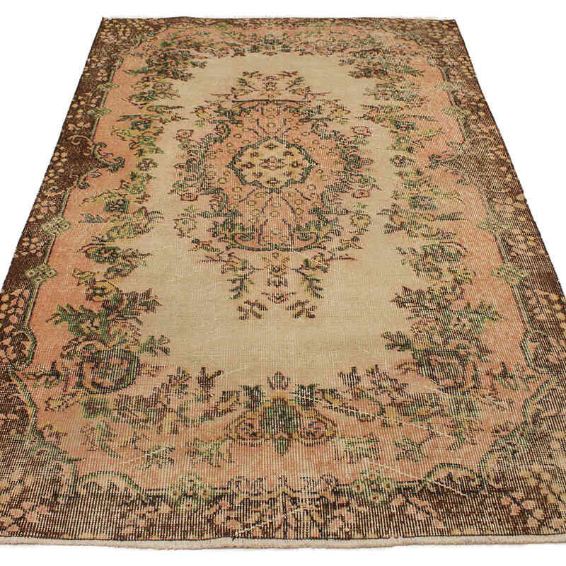 Vintage Turkish Hand-Knotted Rug - 3' 10" x 6' 6" (46" x 78") - K0076846