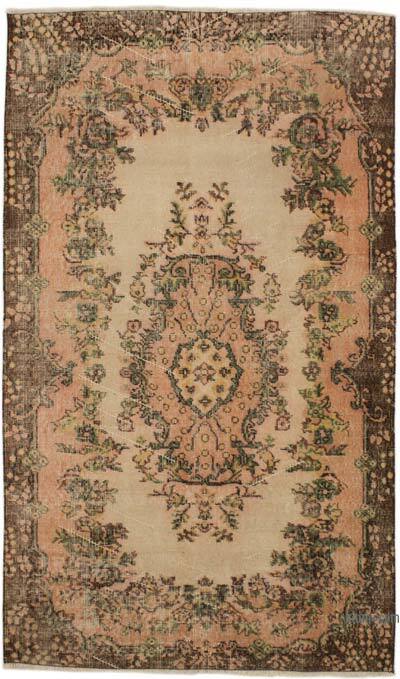 Vintage Turkish Hand-Knotted Rug - 3' 10" x 6' 6" (46" x 78")