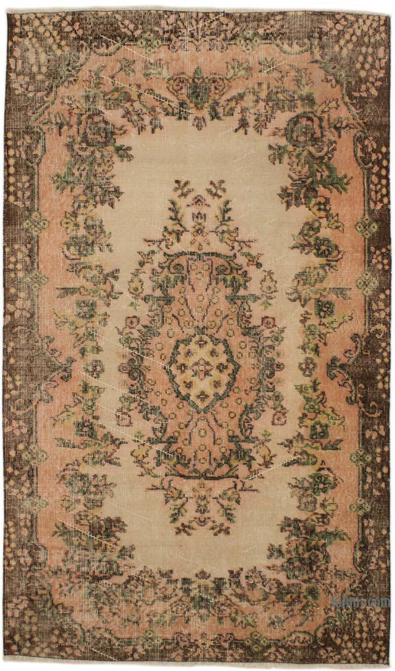 Vintage Turkish Hand-Knotted Rug - 3' 10" x 6' 6" (46" x 78") - K0076846