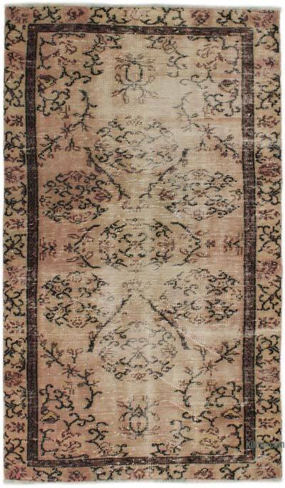 Vintage Turkish Hand-Knotted Rug - 3' 7" x 6' 1" (43" x 73")