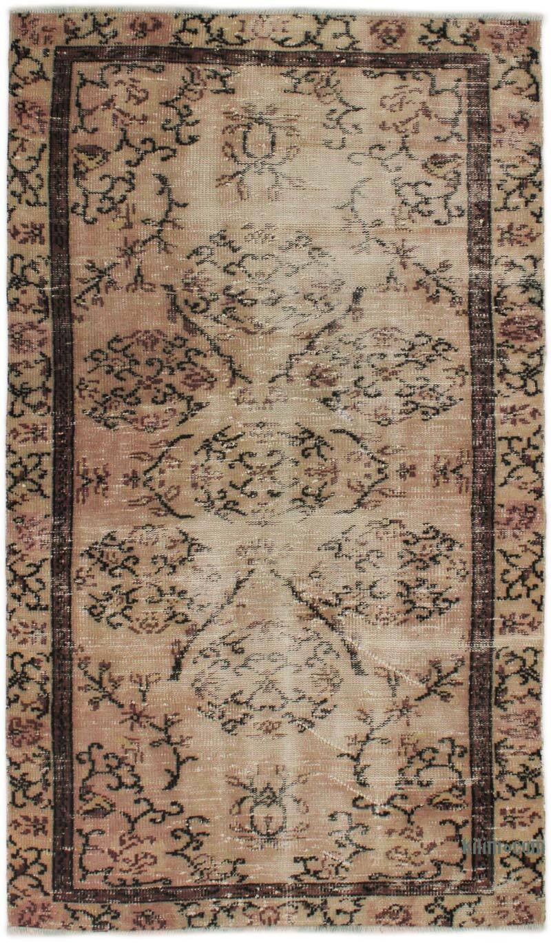 Vintage Turkish Hand-Knotted Rug - 3' 7" x 6' 1" (43" x 73") - K0076850