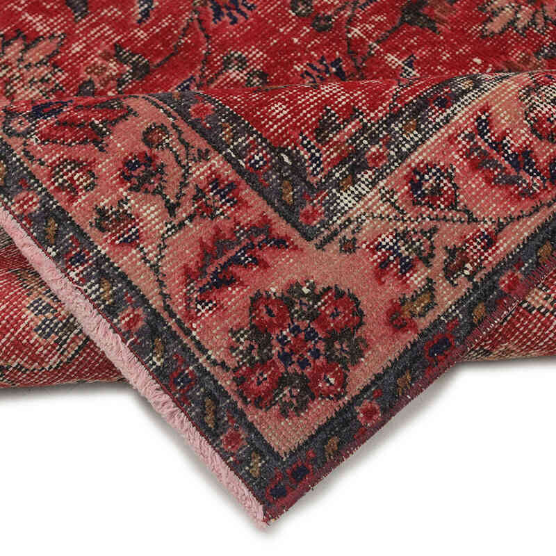 Alfombra Vintage Turca Anudada a Mano - 115 cm x 197 cm - K0076852