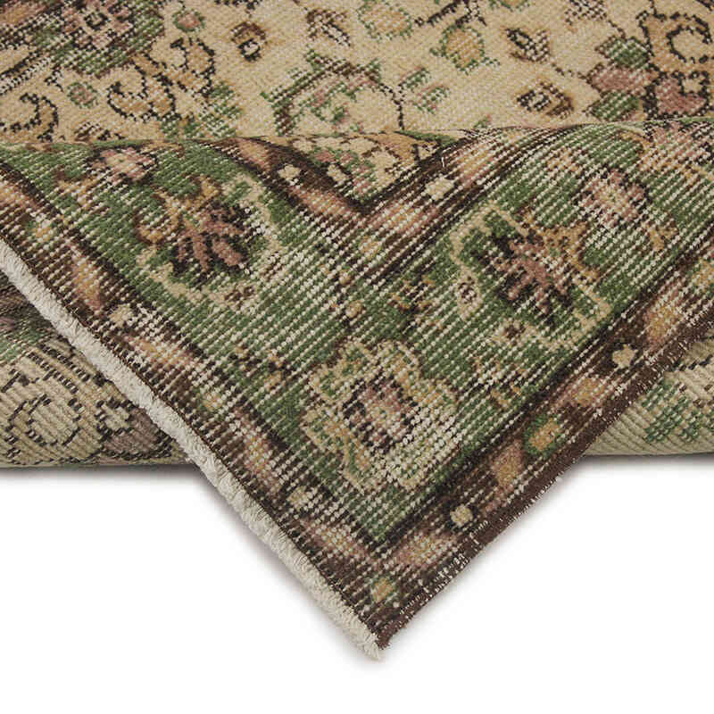 Vintage Turkish Hand-Knotted Rug - 3' 1" x 6' 8" (37" x 80") - K0076853