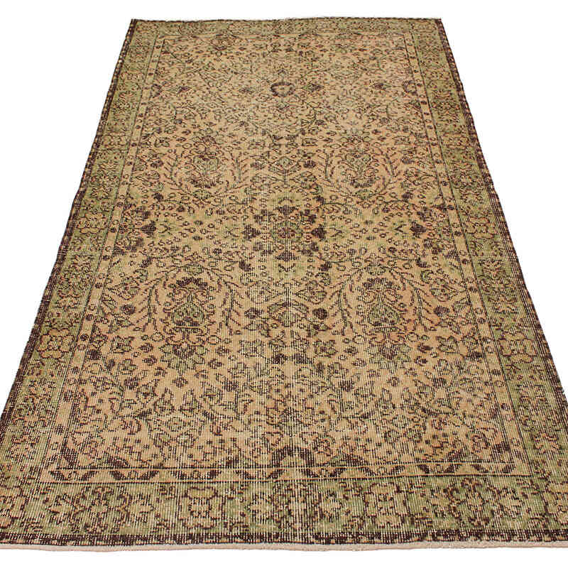 Vintage Turkish Hand-Knotted Rug - 3' 8" x 6' 8" (44" x 80") - K0076859