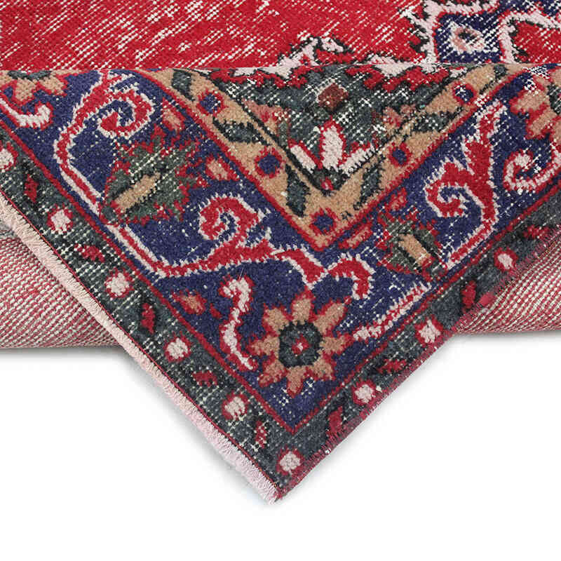 El Dokuma Vintage Halı - 112 cm x 205 cm - K0076864