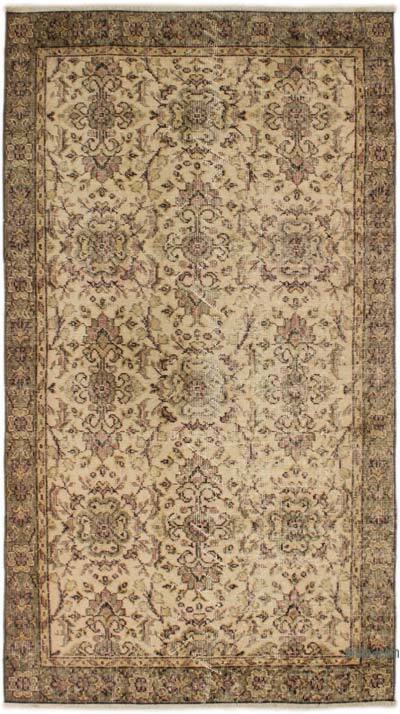 Vintage Turkish Hand-Knotted Rug - 3' 7" x 6' 8" (43" x 80")
