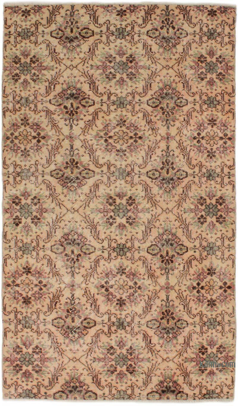 Vintage Turkish Hand-Knotted Rug - 3' 9" x 6' 8" (45" x 80") - K0076868