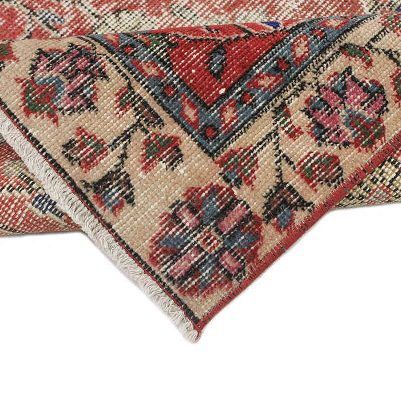 Vintage Turkish Hand-Knotted Rug - 2' 11" x 6' 2" (35" x 74") - K0076870