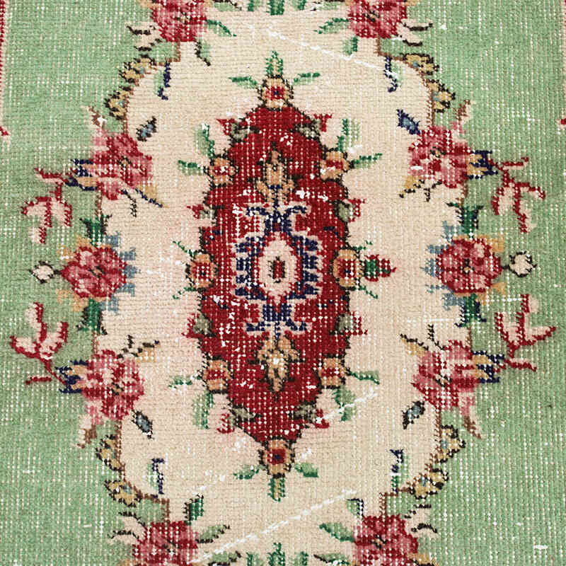 Vintage Turkish Hand-Knotted Rug - 3' 8" x 6' 8" (44" x 80") - K0076873