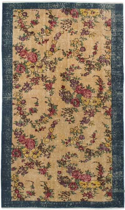 Vintage Turkish Hand-Knotted Rug - 3' 9" x 6' 4" (45" x 76")
