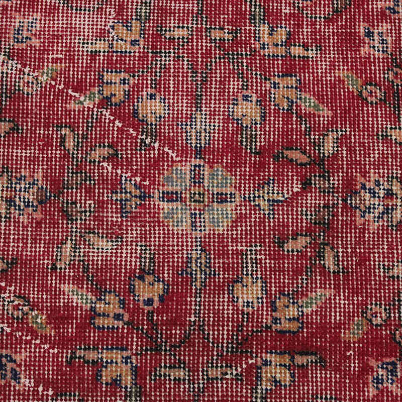 Alfombra Vintage Turca Anudada a Mano - 108 cm x 202 cm - K0076878