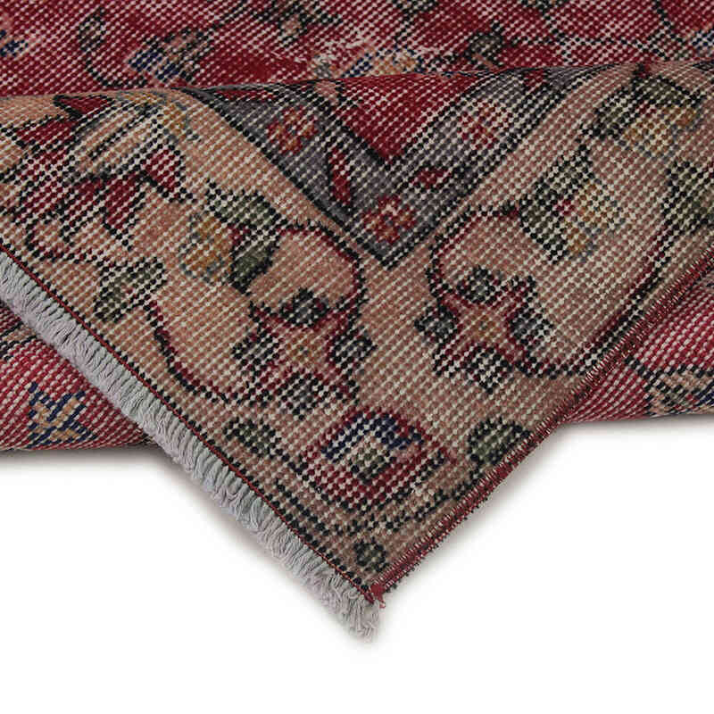 Alfombra Vintage Turca Anudada a Mano - 108 cm x 202 cm - K0076878