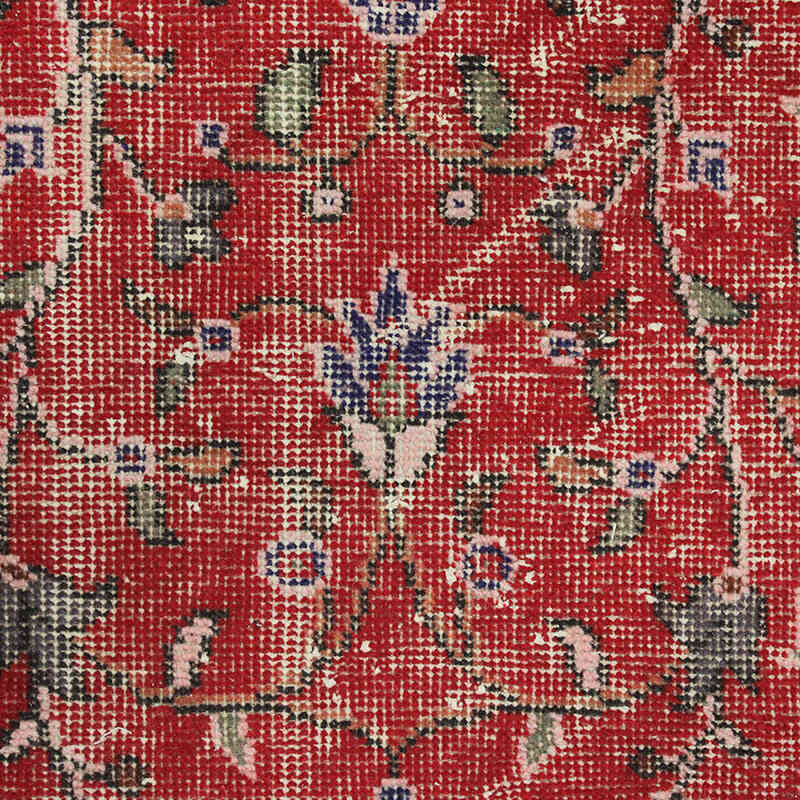 Alfombra Vintage Turca Anudada a Mano - 91 cm x 187 cm - K0076882