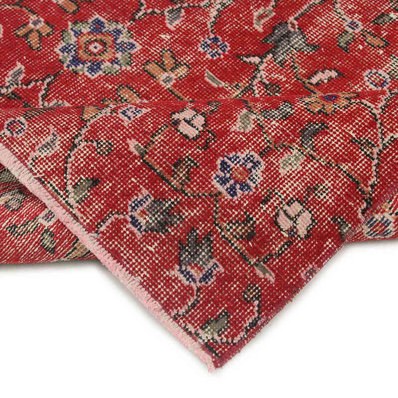Alfombra Vintage Turca Anudada a Mano - 91 cm x 187 cm - K0076882