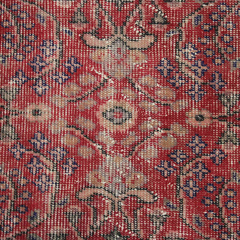 Alfombra Vintage Turca Anudada a Mano - 96 cm x 185 cm - K0076884