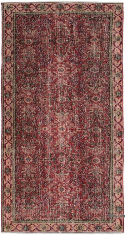 Alfombra Vintage Turca Anudada a Mano - 96 cm x 185 cm